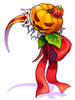Ilustración de Costume Pumpkin Hat