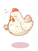 Ilustración de Chicken Hat