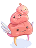 Ilustración de Triple Poring Hat
