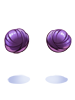 Ilustración de Costume Hair in a Bun(Purple)