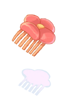 Ilustración de Flower Hairpin
