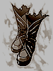 Ilustración de Boots of Gray