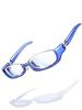 Ilustración de Costume Under Rimmed Glasses (Blue)