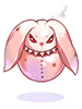 Ilustración de Mad Bunny Scroll