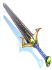 Ilustración de Hell Tornado Booster Sword