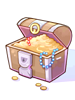 Ilustración de Castle Treasure Box