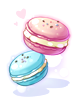 Ilustración de Sweets Macaron Cake