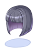 Ilustración de Costume Himelmez's Wig (Black)