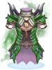 Ilustración de Green Dragon Plate