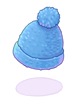 Ilustración de Blue Beanie