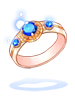 Ilustración de Brilliant Light Sapphire Ring