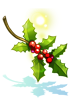 Ilustración de Sprig of Holly