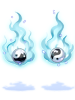 Ilustración de Costume Floating Ball