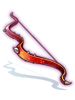 Ilustración de Scarlet Dragon Leather Bow