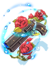 Ilustración de Patent Crimson Rose