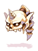 Ilustración de Satanic Bone Helm