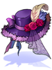 Ilustración de Costume Lady's Feather Hat
