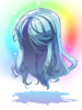 Ilustración de Costume: Blue Devil Wig