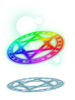 Ilustración de Costume Magic Circle Rainbow