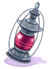 Ilustración de Red Lantern