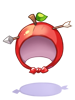 Ilustración de Pierced Apple
