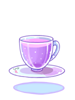 Ilustración de Grape Juice Herbal Tea