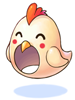 Ilustración de Costume Chicken Hat