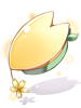 Ilustración de Yellow Cherry Blossom Hat
