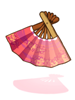 Ilustración de Cherry Blossom Fan
