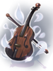 Ilustración de Vicious Mind Violin