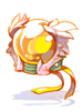 Ilustración de Golden Rod Orb