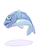 Ilustración de Blue Fish
