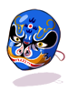 Ilustración de Dragon Arhat Mask