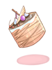 Ilustración de Chocolate Mousse Cake