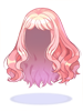 Ilustración de Costume Fluffy Semi-Long Hair(Cherry Blossom)