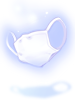 Ilustración de Costume Invisible Flu Mask