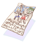Ilustración de Doodled Message