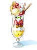 Ilustración de Sweets Strawberry Parfait