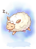 Ilustración de Costume Sleep Sheep