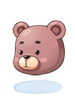 Ilustración de Costume Teddy Bear Mask