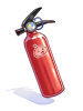 Ilustración de Mini Extinguisher