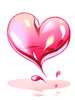 Ilustración de Nettie Heart Bubble Gum