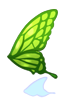 Ilustración de Green Butterfly Wing