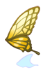 Ilustración de Yellow Butterfly Wing