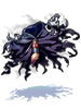 Ilustración de Costume Dark Snake Lord Stole