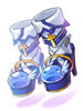Ilustración de Angel Poring Boots