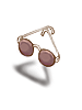Ilustración de Purple Glasses