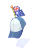 Ilustración de Australian Flag Hat