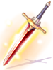 Ilustración de Crimson Two-Handed Sword