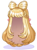 Ilustración de Costume Lovely Ribbon Hair